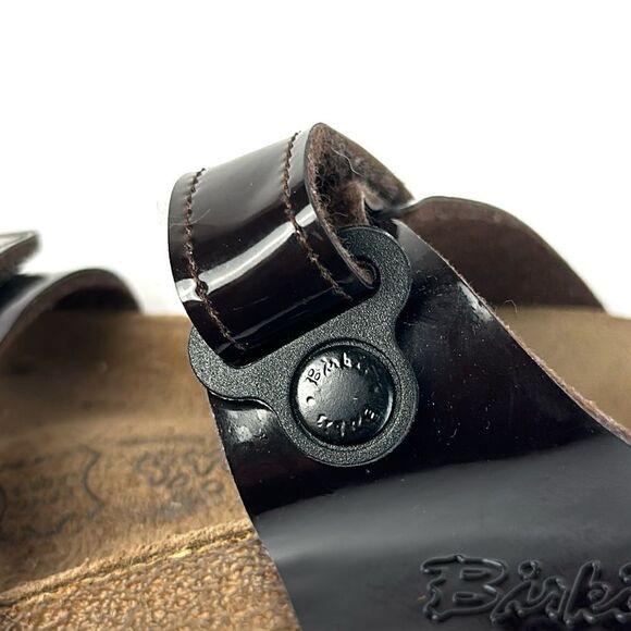 NWOB Birkenstock Birki's Madura Chocolate Brown Sandals Size US 7 - Picture 9 of 14